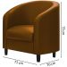 Poltrona Decorativa Pes Em Madeira Scala Corano TCS 727 Moll