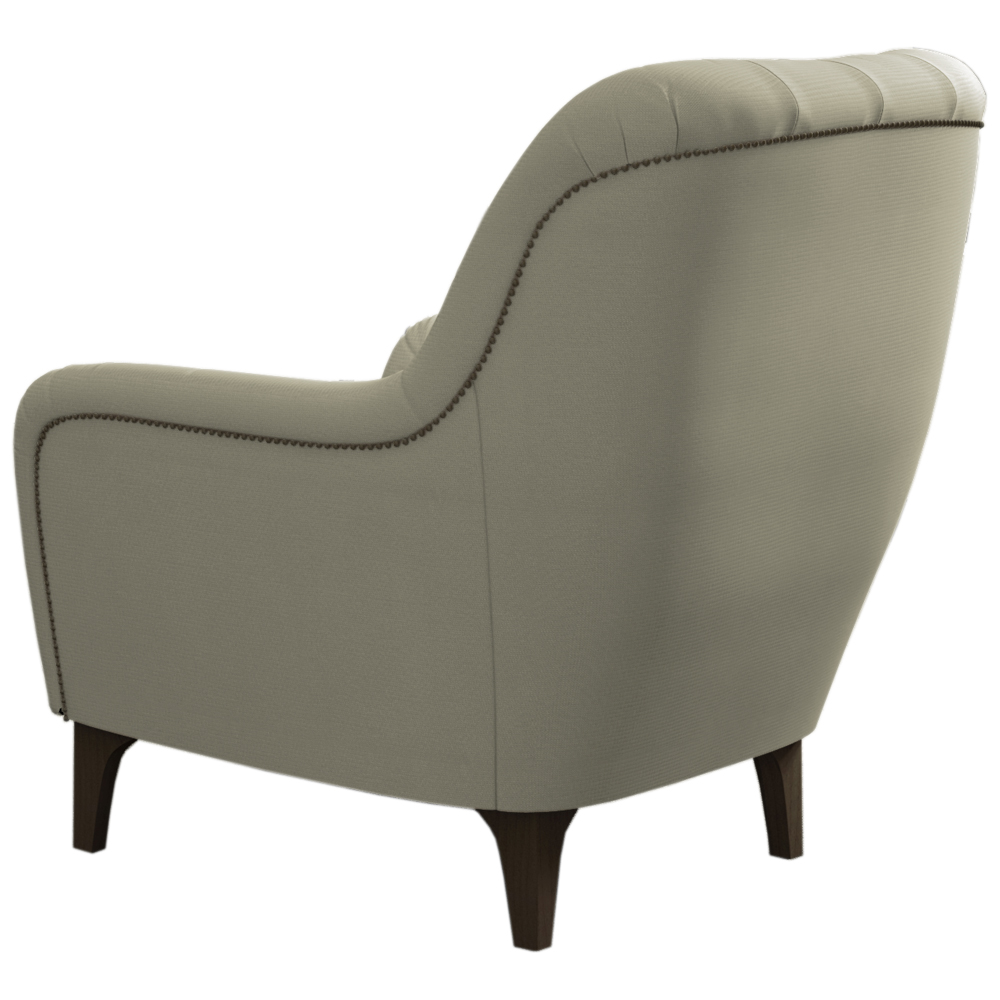 Poltrona Decorativa Pes Madeira Pietra SL 940 Moll