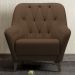Poltrona Decorativa Pes Madeira Pietra SL 942 Moll