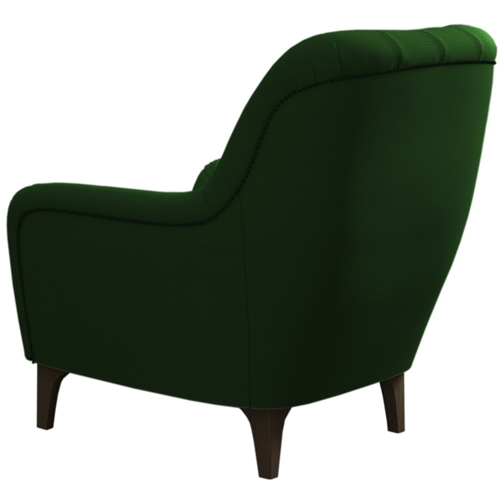 Poltrona Decorativa Pes Madeira Pietra SL 947 Moll