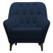 Poltrona Decorativa Pes Madeira Pietra SL 948 Moll