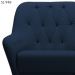 Poltrona Decorativa Pes Madeira Pietra SL 948 Moll