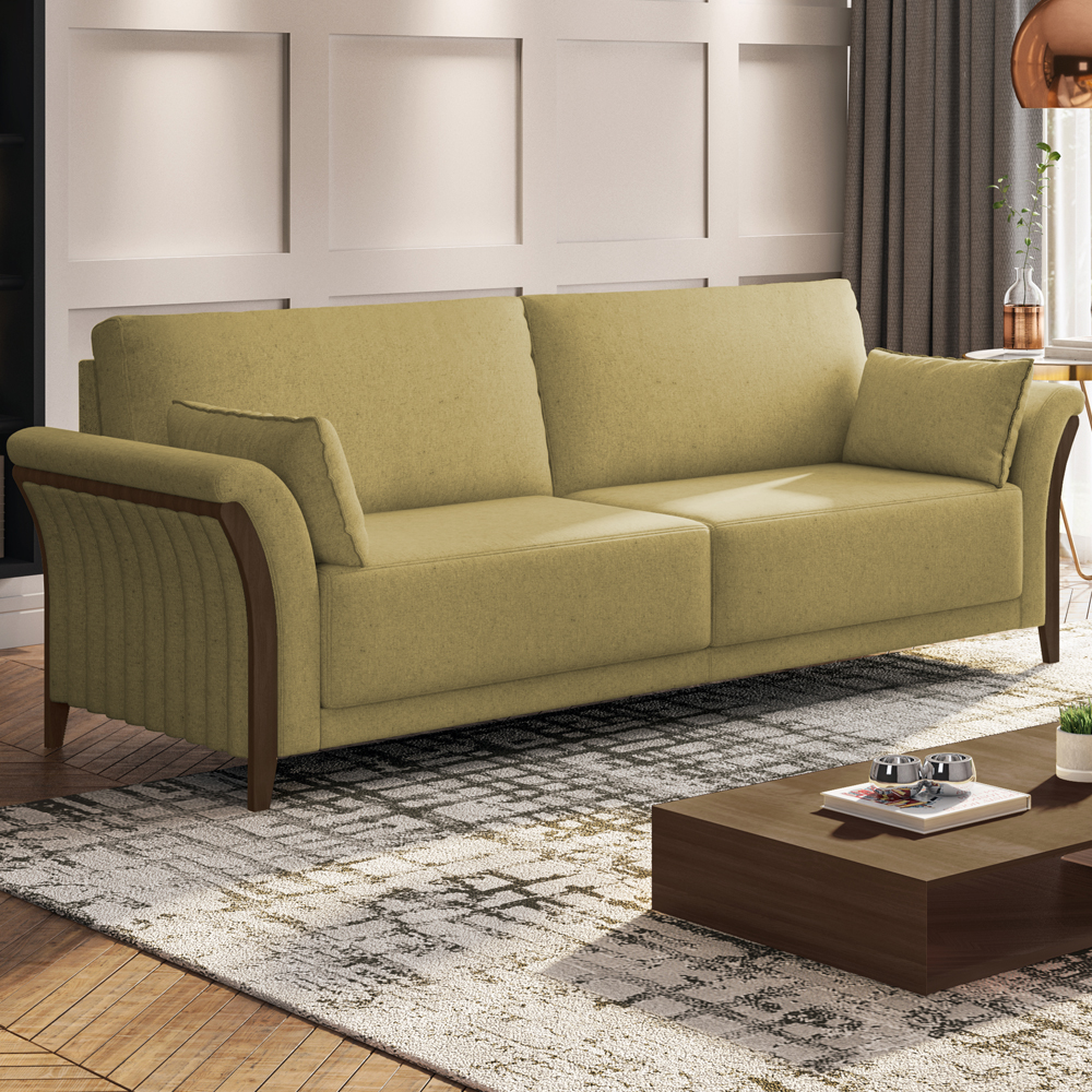 Sofa 2 Lugares 162 cm Royalle Linho TCE 1025 Moll