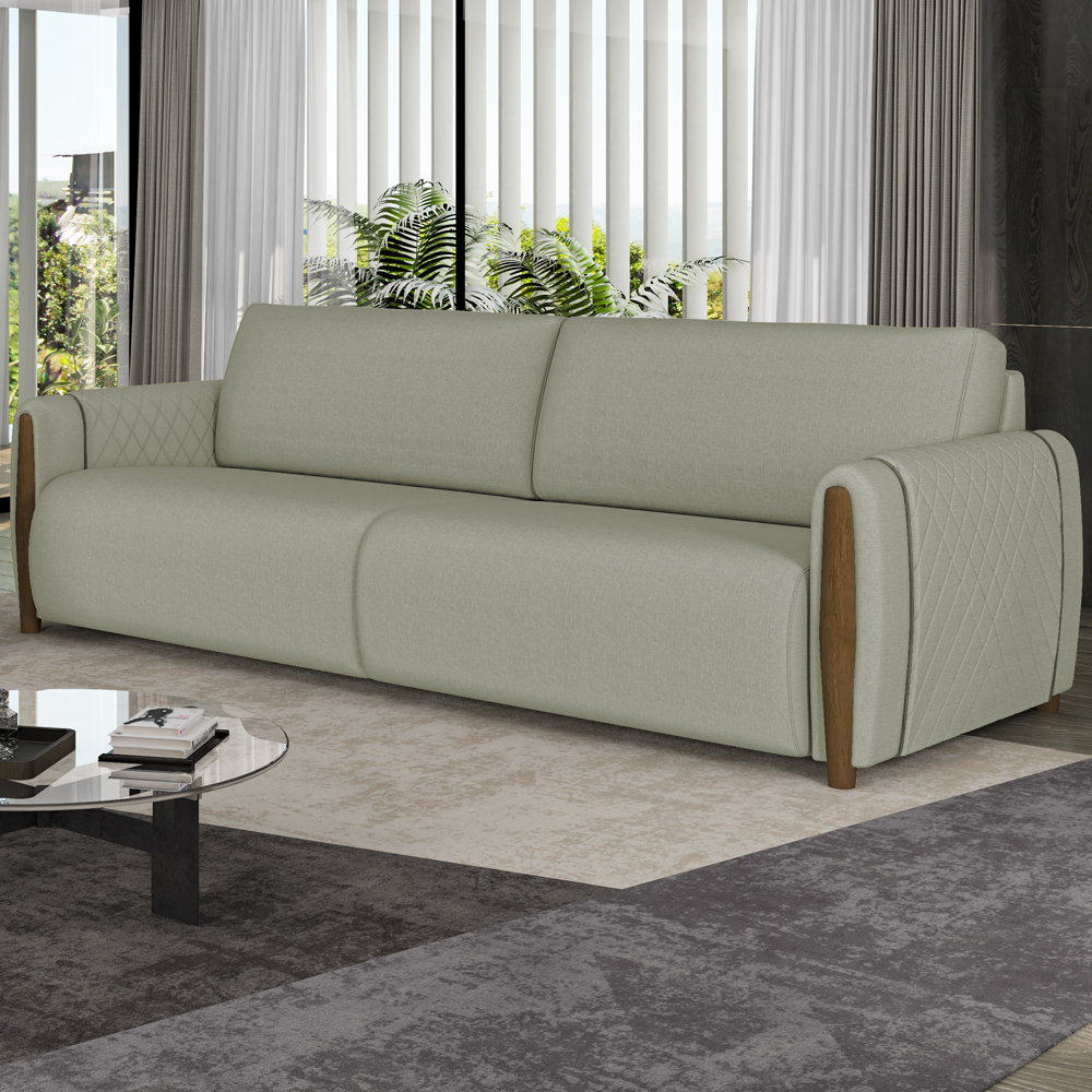 Sofa 2 Lugares 168 cm Encanto Linho TCE 1026 Moll