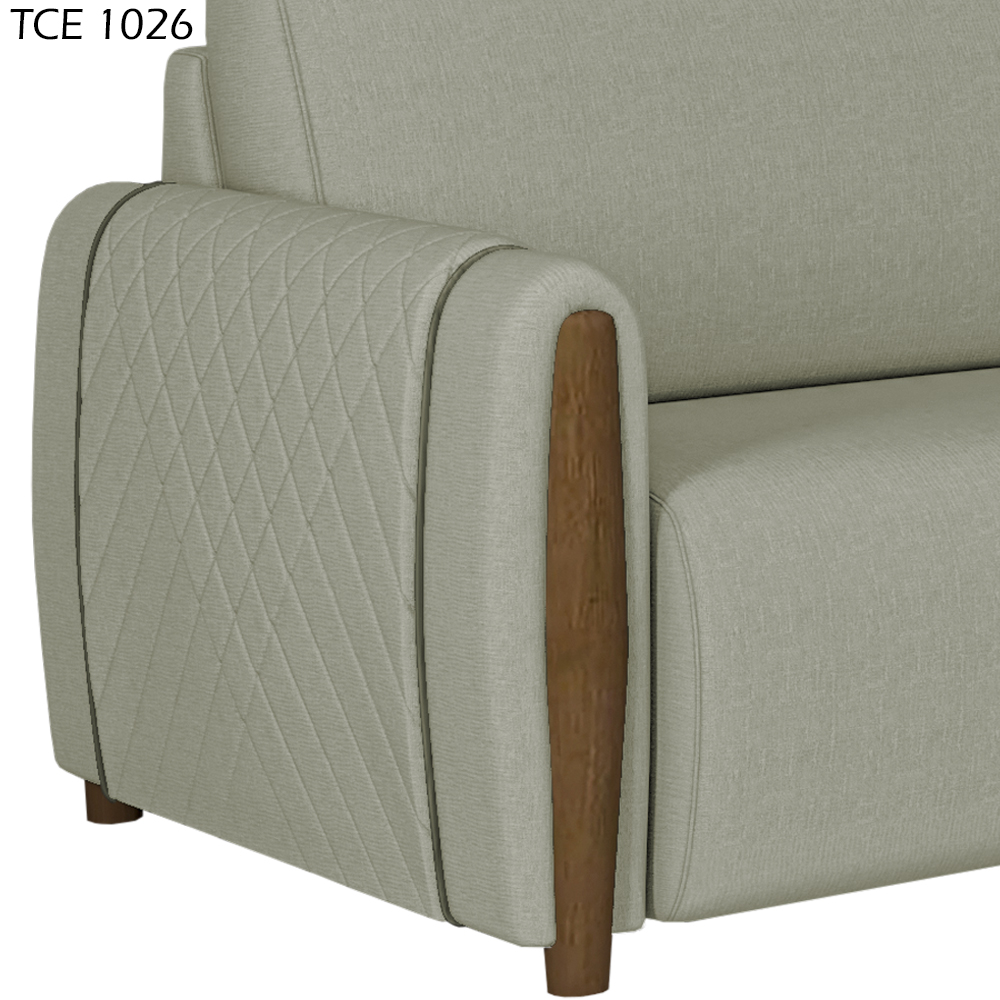 Sofa 2 Lugares 168 cm Encanto Linho TCE 1026 Moll