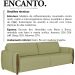 Sofa 2 Lugares 168 cm Encanto Linho TCE 1027 Moll