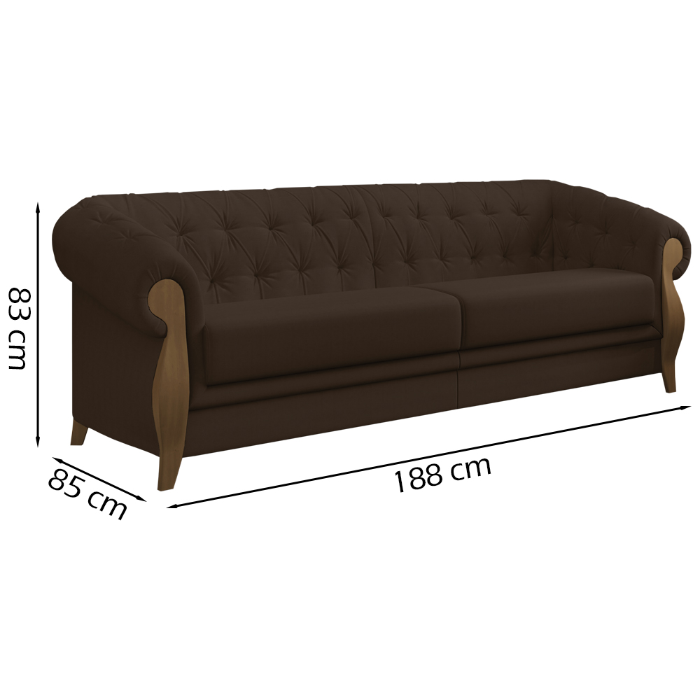 Sofa 2 Lugares 188 cm Murano SL 942 Moll