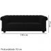 Sofa 2 Lugares 190 cm Ponteio Veludo SL 944 Moll