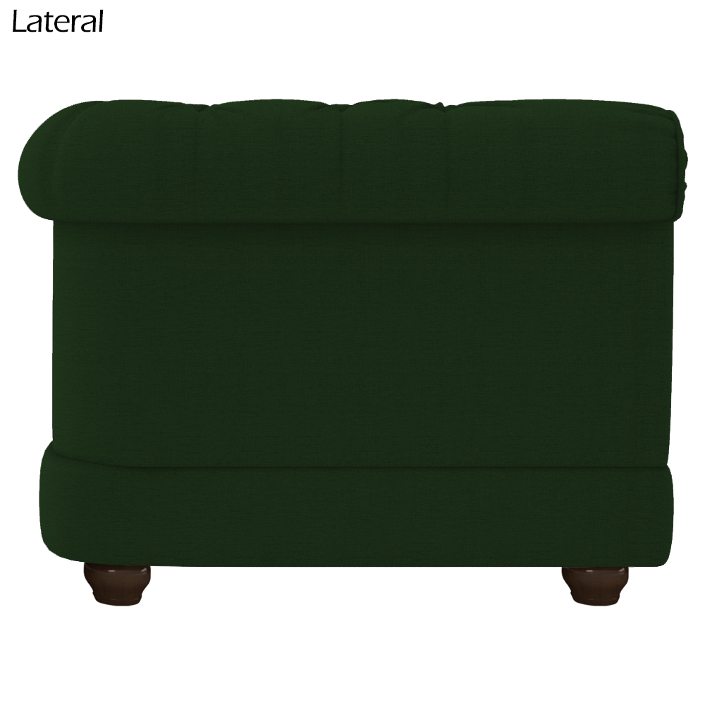 Sofa 2 Lugares 190 cm Ponteio Veludo SL 947 Moll