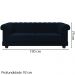 Sofa 2 Lugares 190 cm Ponteio Veludo SL 948 Moll