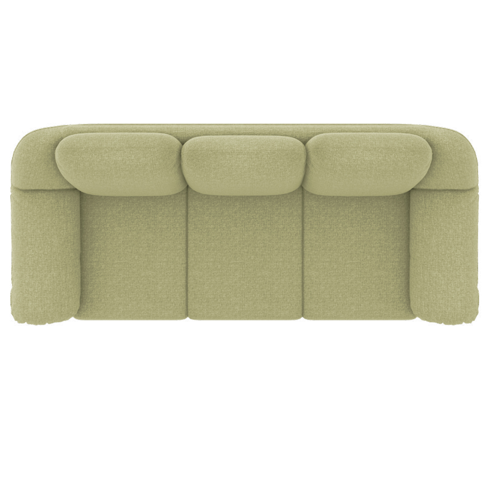 Sofa 3 Lugares 207 cm Dallas Linho TCE 1027 Moll