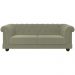 Sofa 3 Lugares 220 cm Ponteio Veludo SL 940 Moll