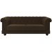 Sofa 3 Lugares 220 cm Ponteio Veludo SL 942 Moll