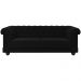 Sofa 3 Lugares 220 cm Ponteio Veludo SL 944 Moll
