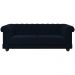 Sofa 3 Lugares 220 cm Ponteio Veludo SL 948 Moll