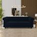 Sofa 3 Lugares 220 cm Ponteio Veludo SL 948 Moll