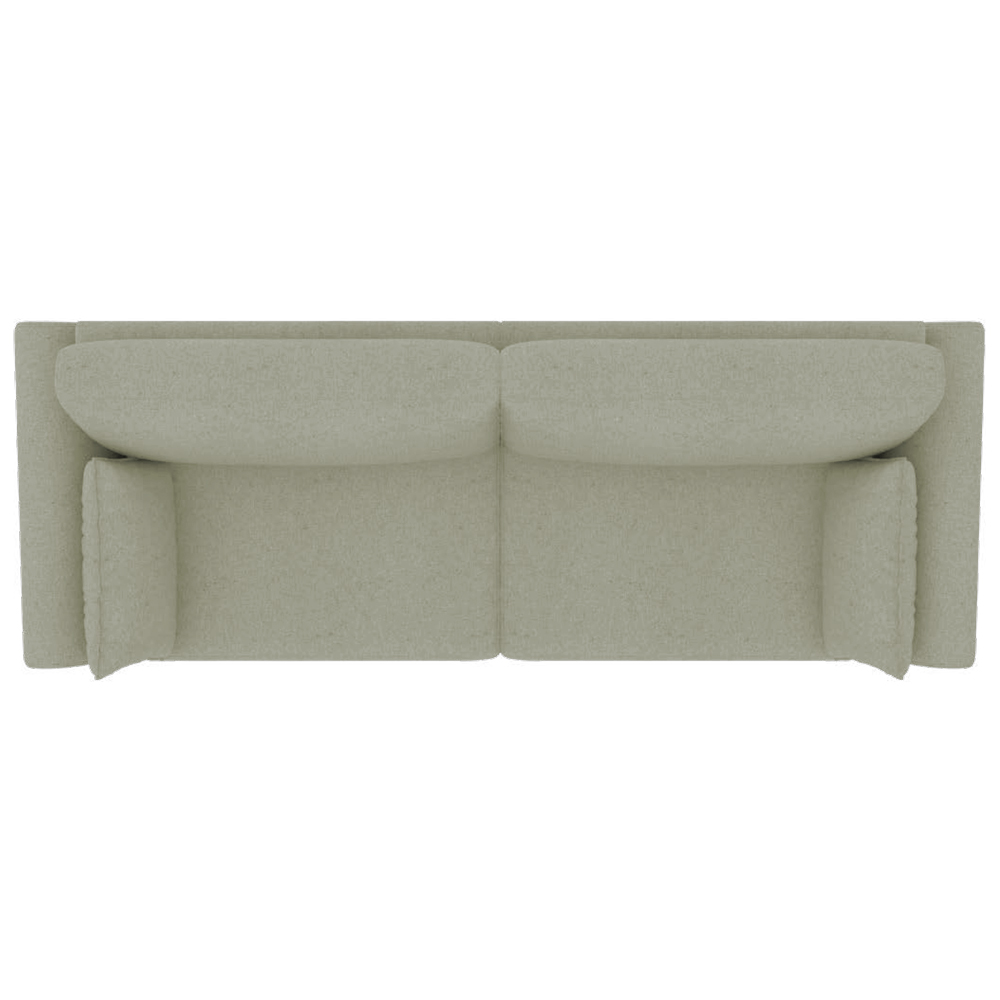 Sofa 3 Lugares 222 cm Royalle Linho TCE 1026 Moll