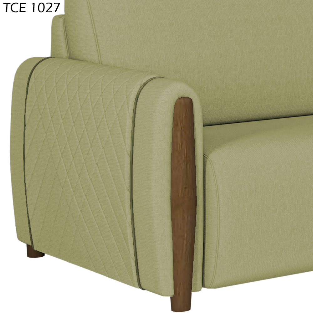Sofa 3 Lugares 223 cm Encanto Linho TCE 1027 Moll