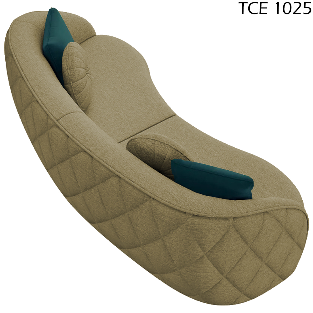 Sofa 3 Lugares 240 cm Passion Linho TCE 1025 Moll