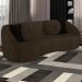 Sofa 3 Lugares 240 cm Passion Veludo SL 942 Moll