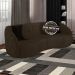 Sofa 3 Lugares 240 cm Passion Veludo SL 942 Moll