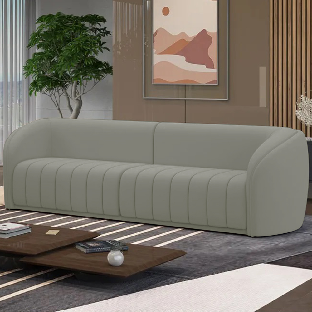 Sofa 3 Lugares 252 cm Memphis Veludo SL 940 Moll