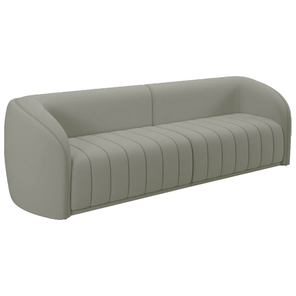 Sofa 3 Lugares 252 cm Memphis Veludo SL 940 Moll