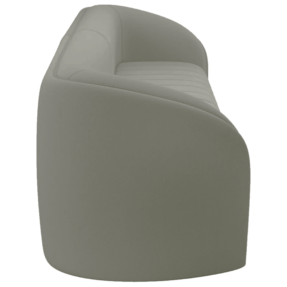 Sofa 3 Lugares 252 cm Memphis Veludo SL 940 Moll