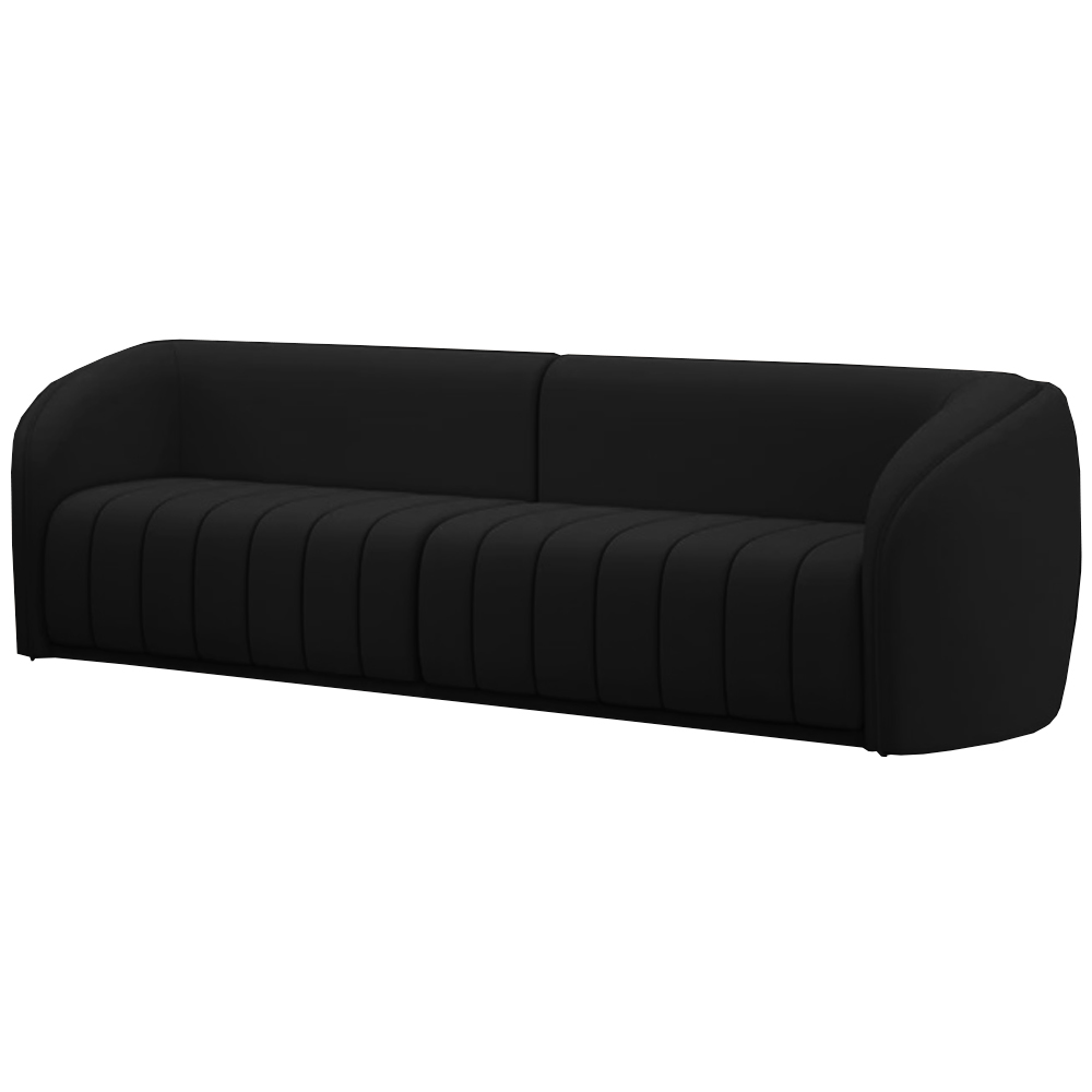 Sofa 3 Lugares 252 cm Memphis Veludo SL 944 Moll