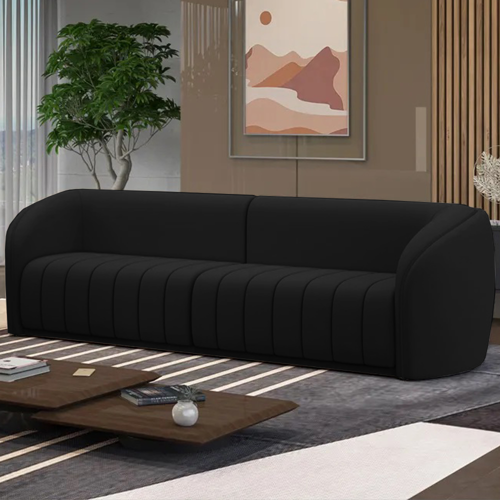 Sofa 3 Lugares 252 cm Memphis Veludo SL 944 Moll