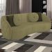 Sofa 4 Lugares 288 cm Passion Veludo SL 945 Moll