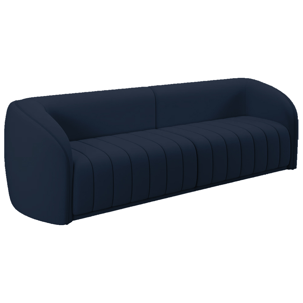 Sofa 4 Lugares 292 cm Memphis Veludo SL 948 Moll