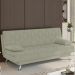 Sofa Cama 3 Lugares 193 cm Eva Veludo SL 940 Moll