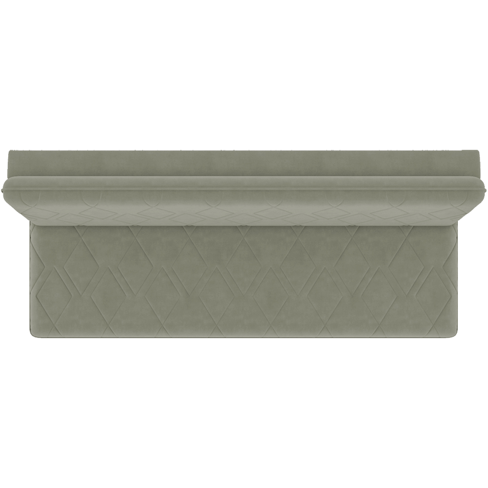 Sofa Cama 3 Lugares 193 cm Eva Veludo SL 940 Moll