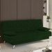 Sofa Cama 3 Lugares 193 cm Eva Veludo SL 947 Moll