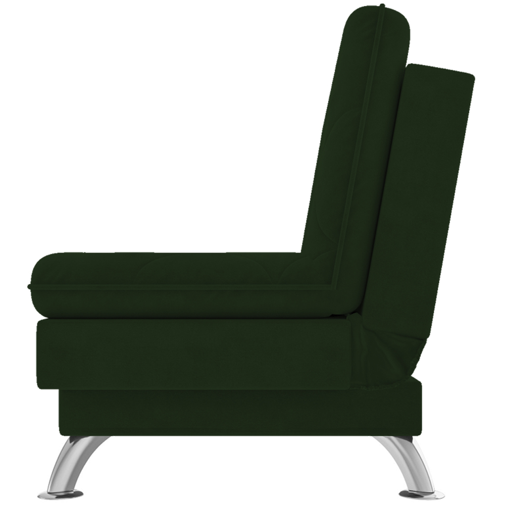 Sofa Cama 3 Lugares 193 cm Eva Veludo SL 947 Moll