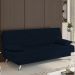 Sofa Cama 3 Lugares 193 cm Eva Veludo SL 948 Moll