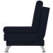 Sofa Cama 3 Lugares 193 cm Eva Veludo SL 948 Moll
