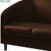 Sofa Decorativo 2 Lugares 120 cm Scala Corano TCS 721 Moll