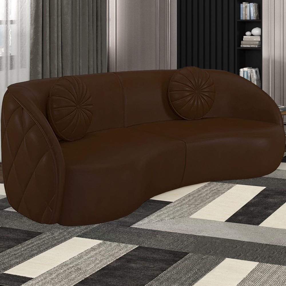 Sofa Decorativo 3 Lugares 240 cm Passion Corano TCS 721 Moll