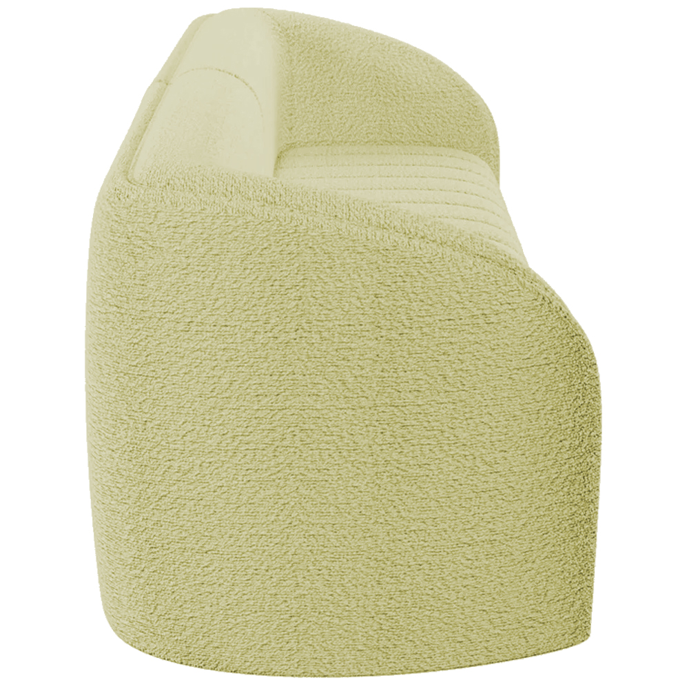 Sofa Decorativo 4 Lugares 332 cm Memphis Boucle TCE 1001 Moll