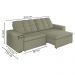 Sofa Retratil E Reclinavel 210 cm Max Veludo SL 940 Moll