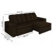 Sofa Retratil E Reclinavel 210 cm Max Veludo SL 942 Moll