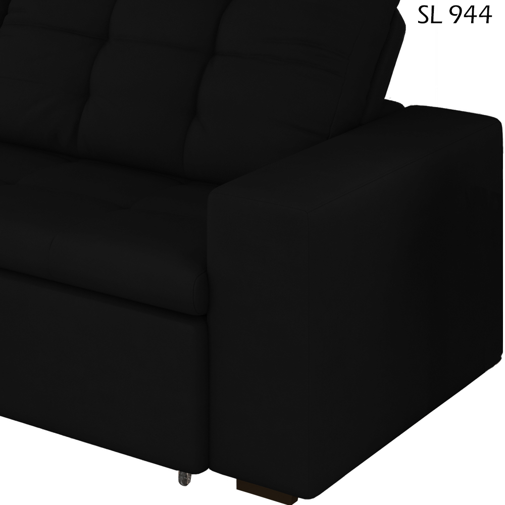 Sofa Retratil E Reclinavel 210 cm Max Veludo SL 944 Moll
