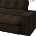 Sofa Retratil E Reclinavel 3 Lugares 218 cm Eldorado SL 942 Veludo Moll
