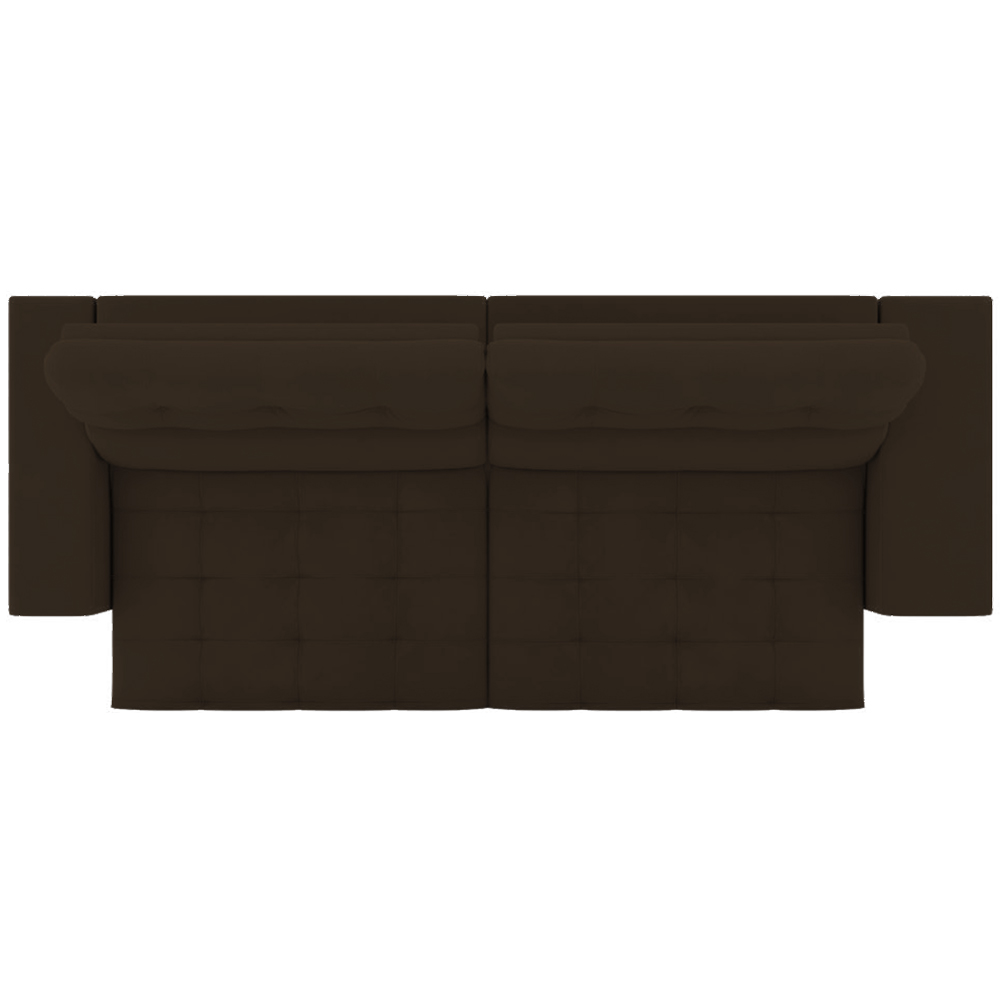Sofa Retratil E Reclinavel 3 Lugares 218 cm Eldorado SL 942 Veludo Moll