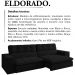Sofa Retratil E Reclinavel 3 Lugares 218 cm Eldorado SL 944 Veludo Moll