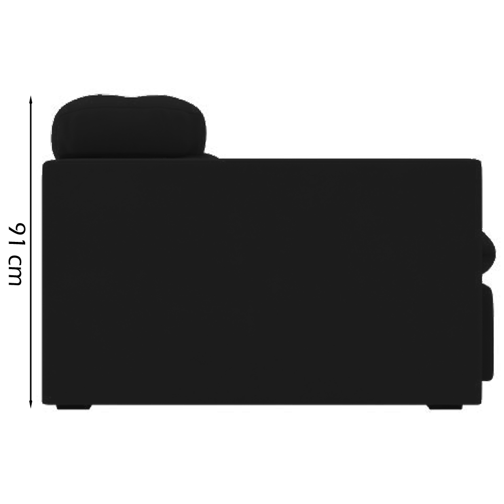 Sofa Retratil E Reclinavel 3 Lugares 218 cm Eldorado SL 944 Veludo Moll