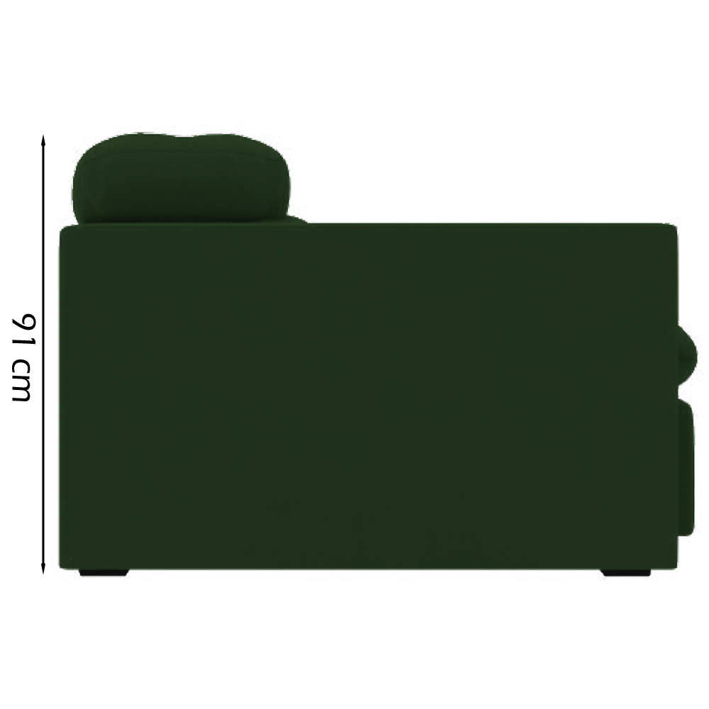 Sofa Retratil E Reclinavel 3 Lugares 218 cm Eldorado SL 947 Veludo Moll