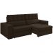 Sofa Retratil E Reclinavel 3 Lugares 218 cm Evidence SL 942 Veludo Moll